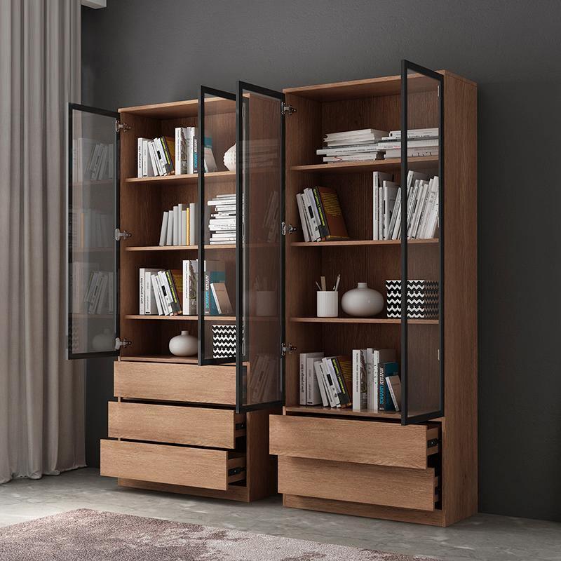 A Set Of Three Bookcases, Shelving Units | DodiTec WC1