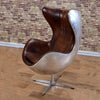 Aviator Office Chair, Aluminium Shell | DodiTec WC1