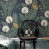 Art Nauveau Wallpaper, Dandelion | DodiTec WC1