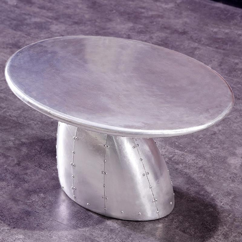 Aviator Side Table, Aluminium | DodiTec WC1