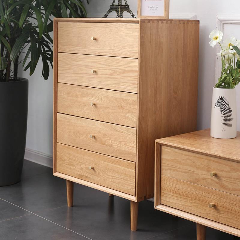 Billy Chests Of Drawers, Walnut, Clearance | DodiTec WC1