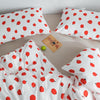 CA058 Linen Duvet Cover + Bed Sheet + 2 Pillowcases, King, More Patterns Available | DodiTec WC1