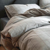 CA714 Linen Duvet Cover + Bed Sheet + 2 Pillowcases, King, More Patterns Available | DodiTec WC1