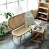 Cane Rattan Bench, Oak | DodiTec WC1