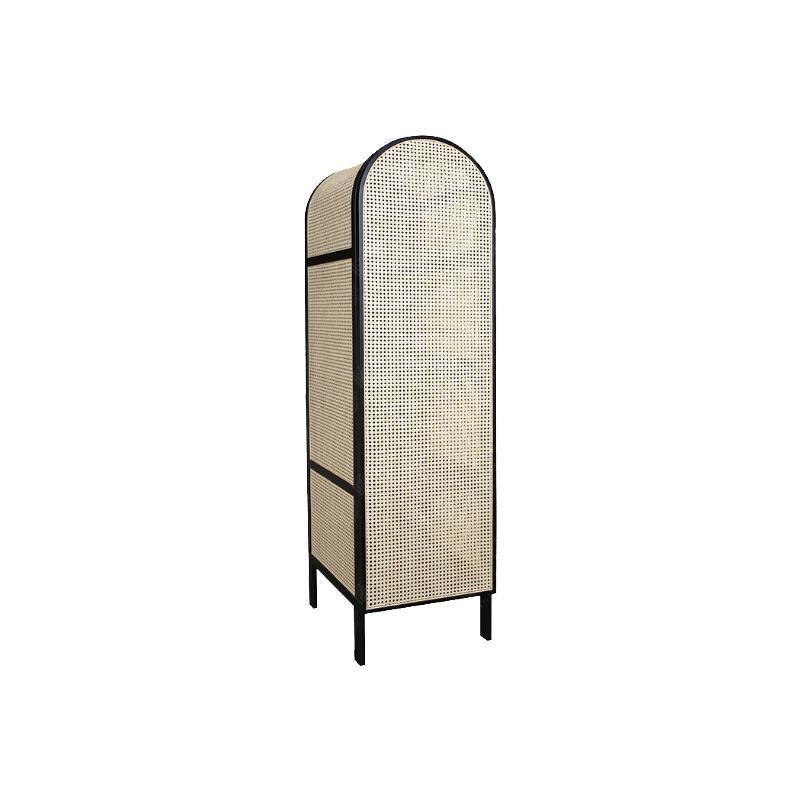 Cane Rattan Wardrobe, Oak | DodiTec WC1