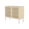 Cane Shoe Storage, Natural Rattan & Oak | DodiTec WC1