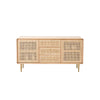 Cane Sideboard, Natural Rattan & Ash Esche Wood | DodiTec WC1