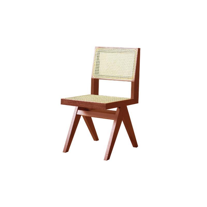 Caribbean Rattan Dining Chair, Oak | DodiTec WC1