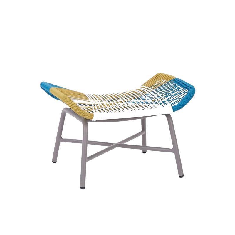 Carmean Rattan Chair and Footstool, Outdoor Furniture | DodiTec WC1