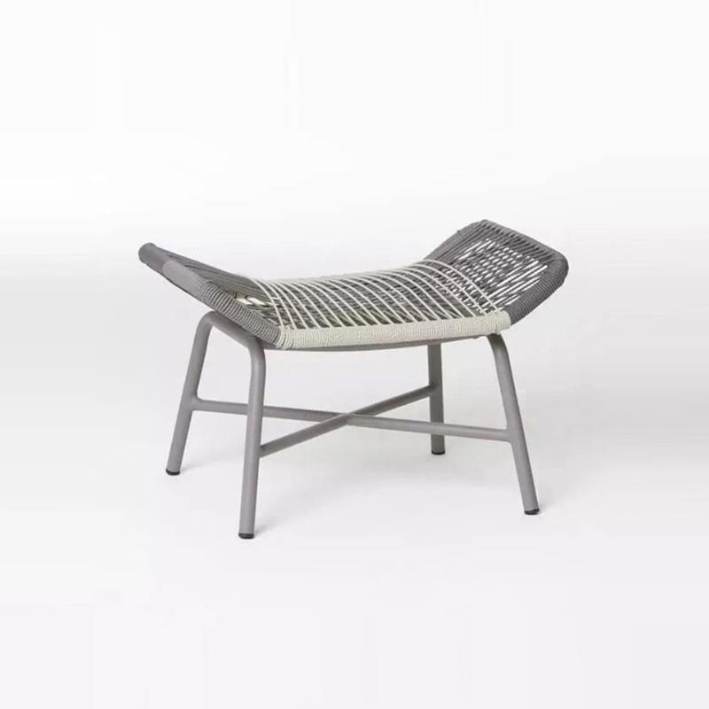 Carmean Rattan Chair and Footstool, Outdoor Furniture | DodiTec WC1