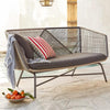 Carmean Rattan Chair and Footstool, Outdoor Furniture | DodiTec WC1