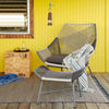 Carmean Rattan Chair and Footstool, Outdoor Furniture | DodiTec WC1