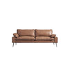 Caudill Two Seater Sofa, Cowhide Leather | DodiTec WC1