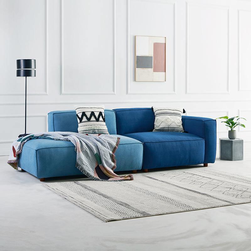 Chul Two Seater Sofa, Modular Sofa | DodiTec WC1