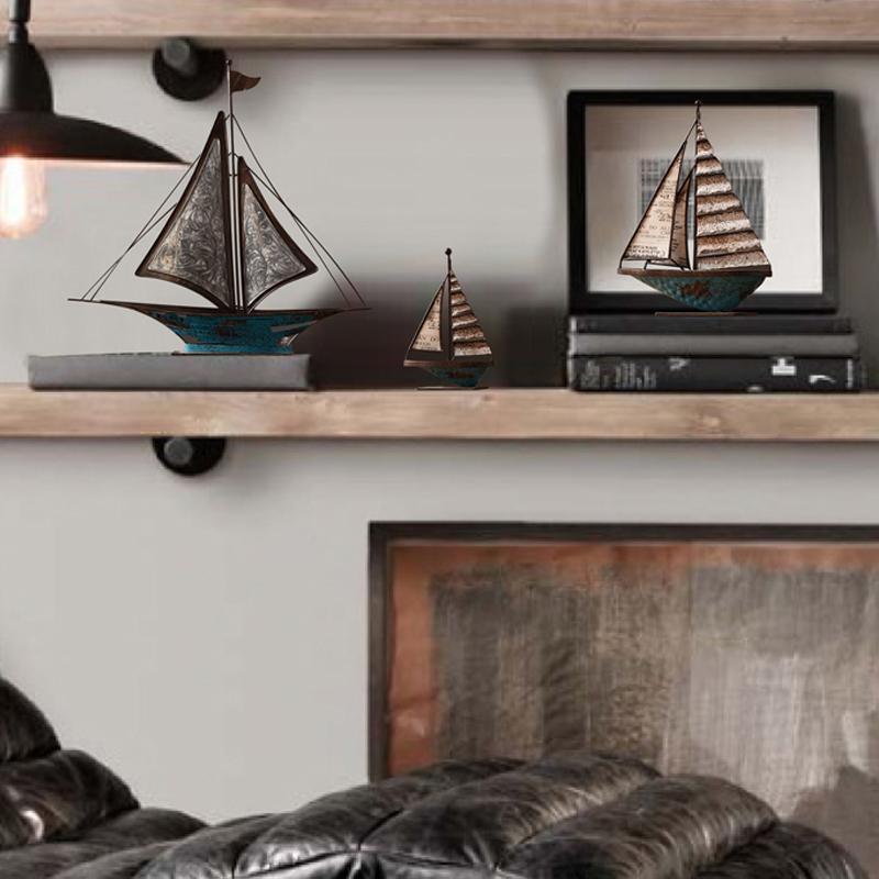 Decoration: A Set Of Three Sailboats | DodiTec WC1