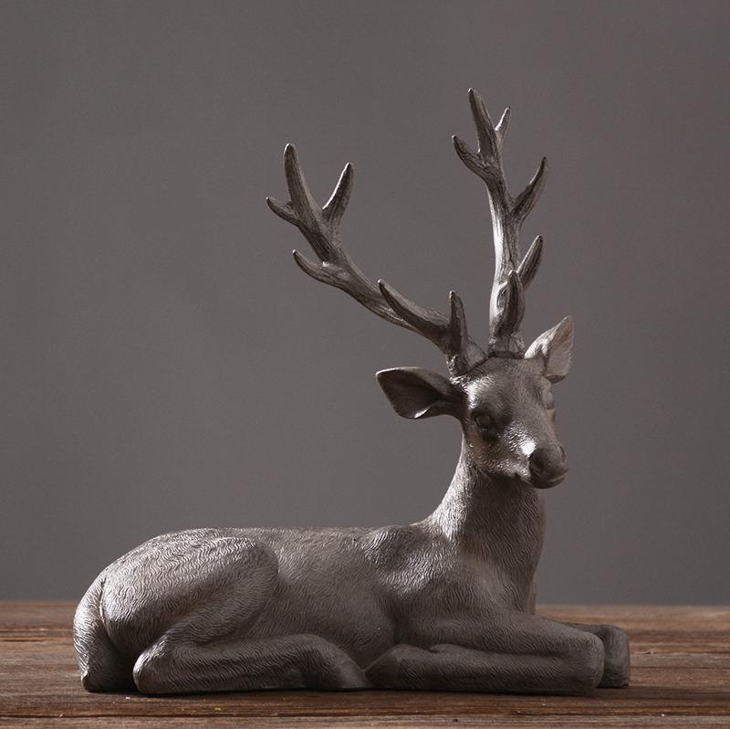 Decoration: A Set Of Two Deers | DodiTec WC1