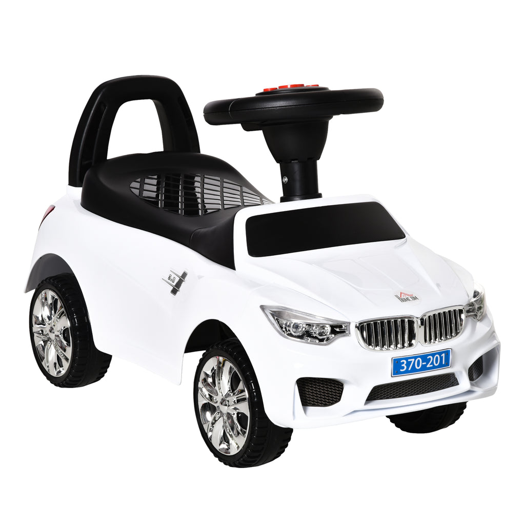 DodiOnline Ride on Car Baby Toddler Walker Foot to Floor Sliding Car Slider White