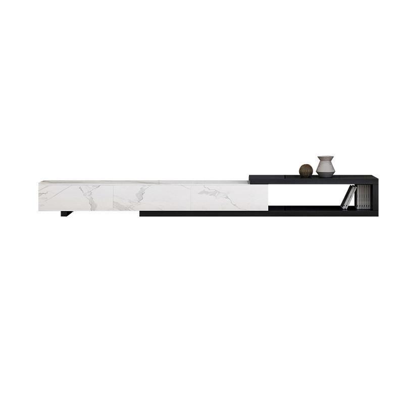 Dionne Extendable TV Stand, Sintered Stone | DodiTec WC1