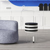 Ebro Side Table, Black And White | DodiTec WC1