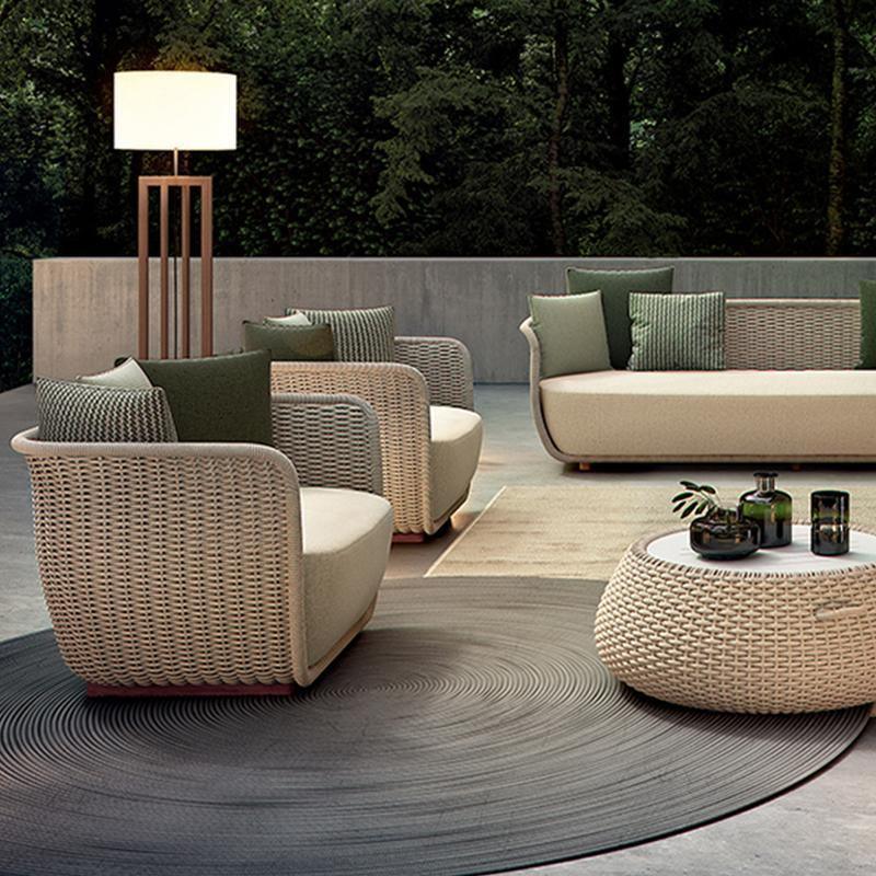 Eusden Rattan Outdoor Sofa Set, Outdoor Furniture, Clearance | DodiTec WC1