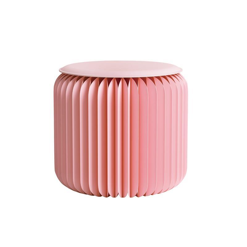 Folding Series Pink Mini Stool [28cm/35cm] | DodiTec WC1