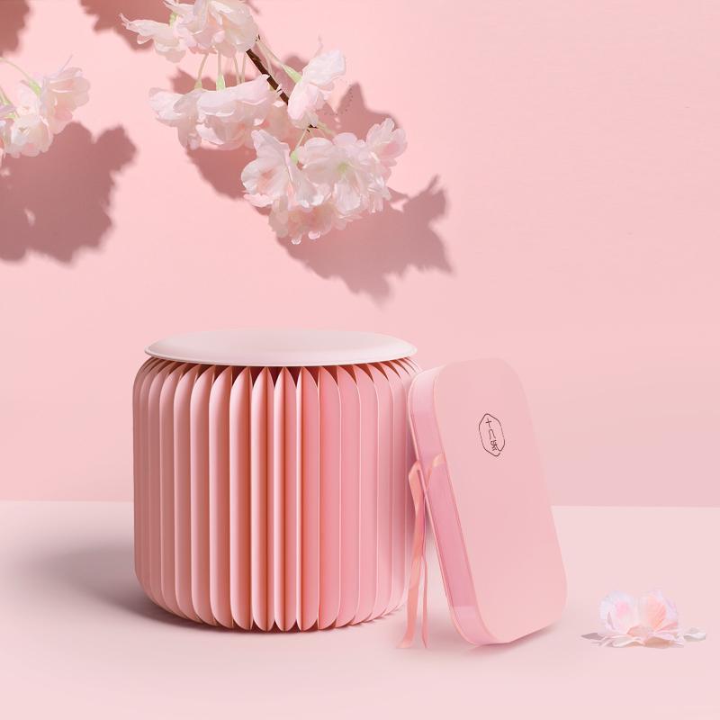 Folding Series Pink Mini Stool [28cm/35cm] | DodiTec WC1