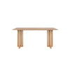 Gavril Rattan Dining Table, Oak | DodiTec WC1