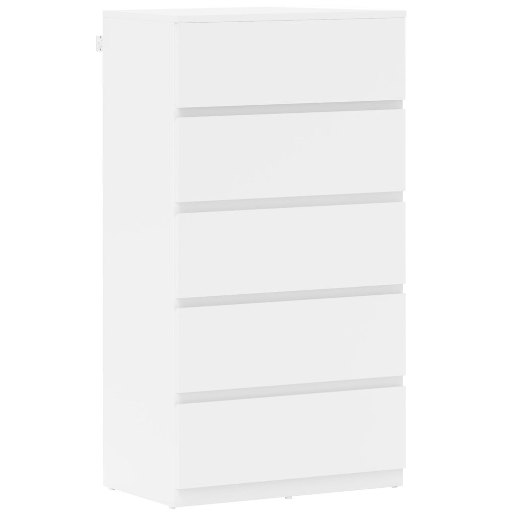 DodiOnline Chest of Drawers, 5-Drawer Storage Cabinets, Modern Dresser, Storage Drawer Unit for Bedroom