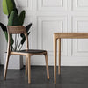 Hans CH3 Dining Chair, Dark Oak | DodiTec WC1