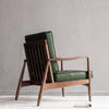 Hans CH32 Green Armchair, Solid Wood | DodiTec WC1