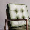 Hans CH32 Green Armchair, Solid Wood | DodiTec WC1