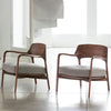 Hans Wegner Inspired Armchair, Dark Oak | DodiTec WC1