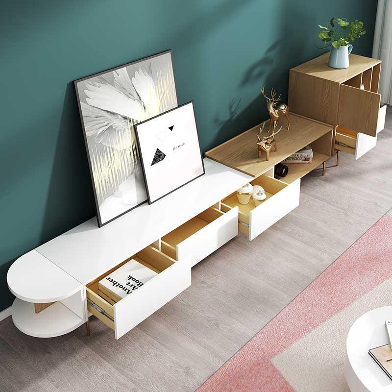 Harper Nesting Coffee Table, Oak | DodiTec WC1