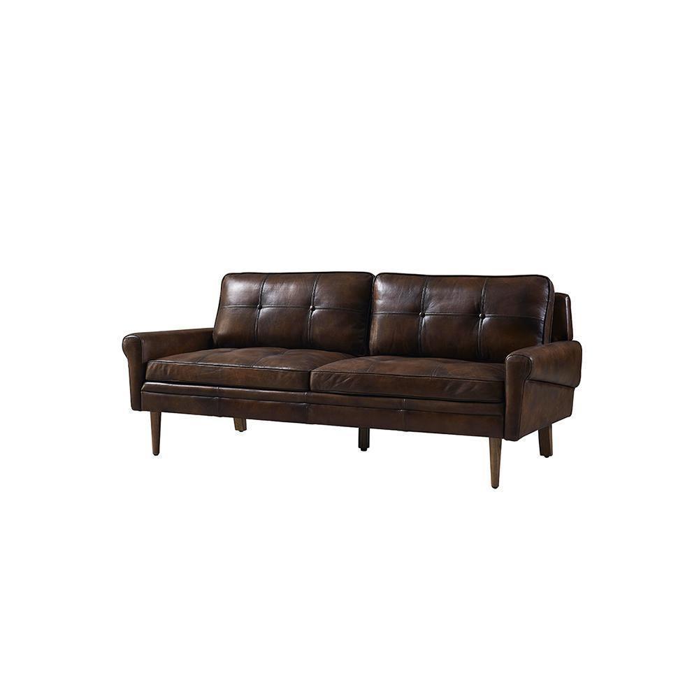 Hemenway Two Seater Sofa, Full Grain Leather | DodiTec WC1