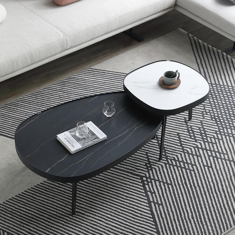 Inca Coffee Table Set, Sintered Stone | DodiTec WC1