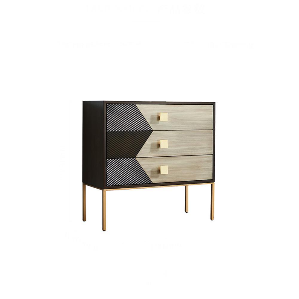 IS9123 Storage Sideboard, Oak & Gold | DodiTec WC1