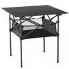 DodiOnline Outdoor Folding Camping Table W/ Storage Bag, Portable for Garden Beach Picnic