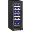 DodiOnline 19 Bottle 5-18? Wooden Rack Wine Fridge - Black