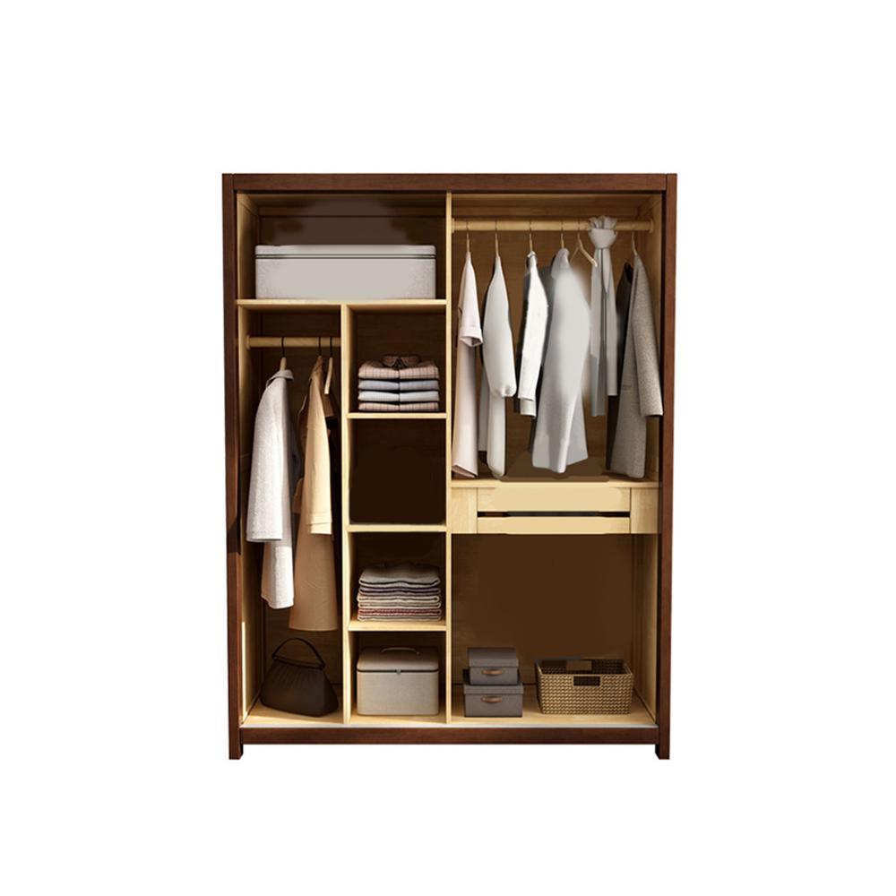 KA9347 Wardrobe, Different Wood Available | DodiTec WC1