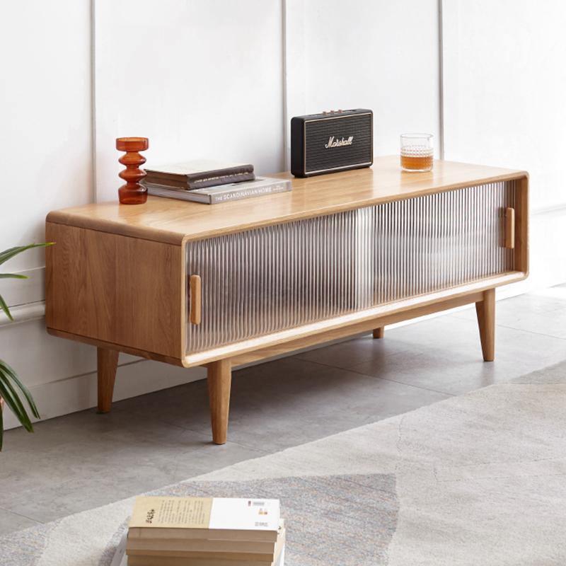 Kerry TV Stand, Light Oak | DodiTec WC1