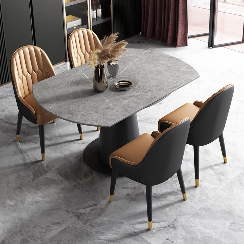 Lessie Extendable Dining Table, Sintered Stone | DodiTec WC1