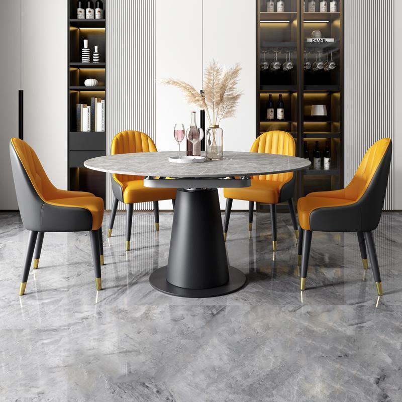 Lessie Extendable Dining Table, Sintered Stone | DodiTec WC1