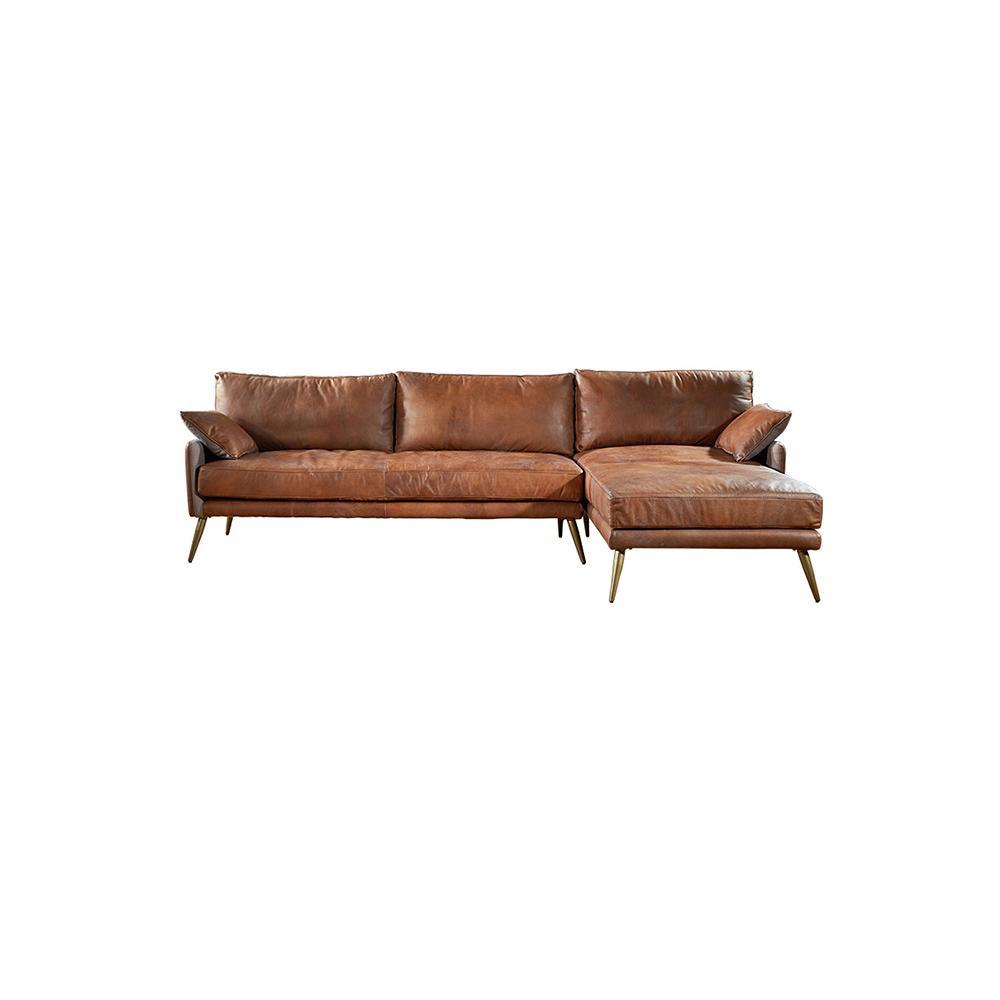 Luna Three Seaters Sofa, Italian Genuine Leather | DodiTec WC1