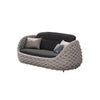 Marbella Textilene Rope Woven Outdoor Sofa Set, Grey | DodiTec WC1