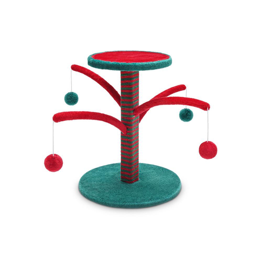 NA62 Pet Furniture Cat Kitten Christmas Tree, Scratcher Tree | DodiTec WC1