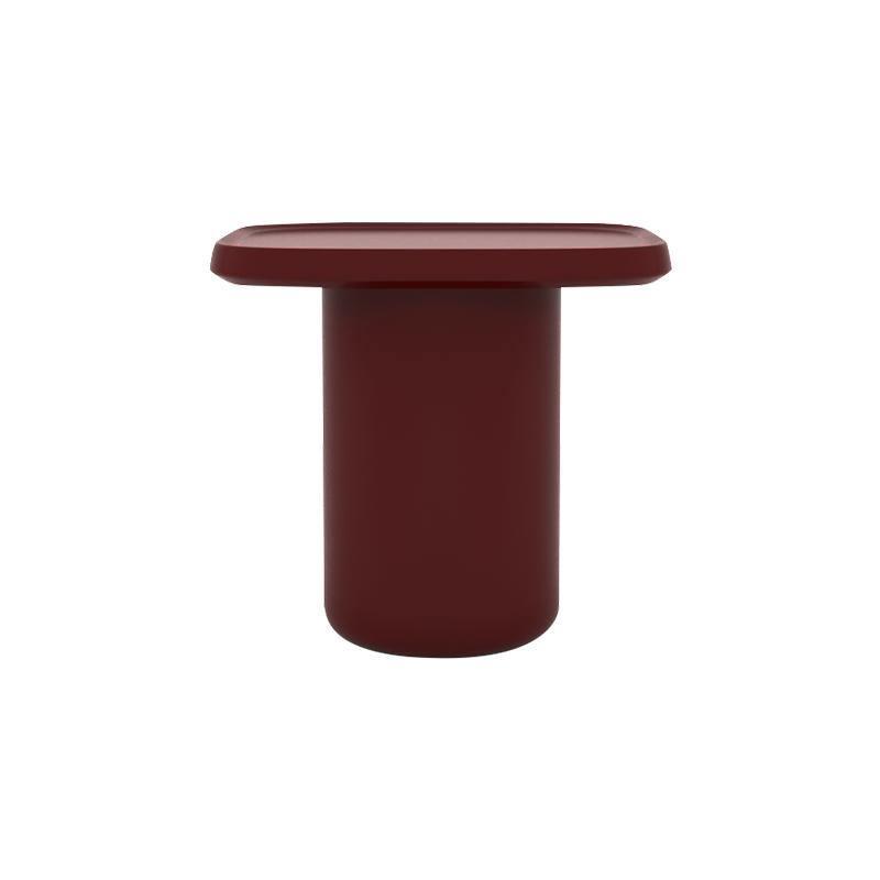 Penn Side Table, Black/ Red | DodiTec WC1