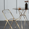 Philippe Starck Style Acrylic Folding Chair II | DodiTec WC1