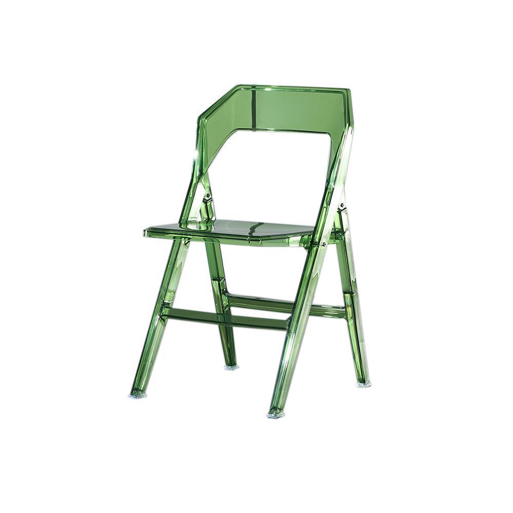 Philippe Starck Style Acrylic Folding Chair | DodiTec WC1