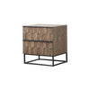 Pine Bedside Table, Oak | DodiTec WC1