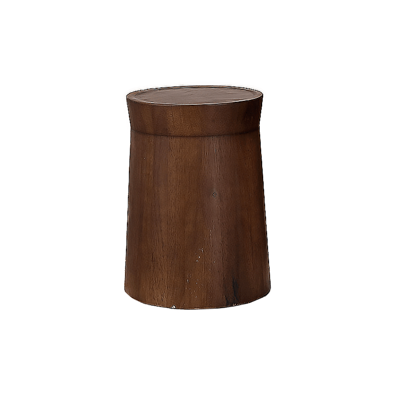 R16 Round Side Table, Oak | DodiTec WC1